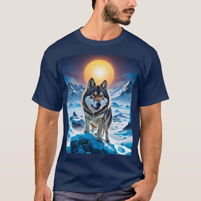 T-shirt Le loup (Devant)