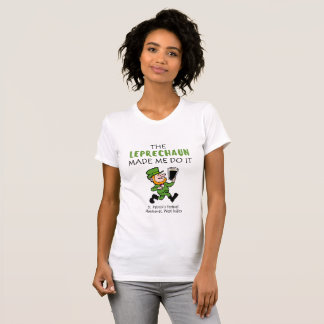 T-shirt Le lutin m'a incité à le faire !