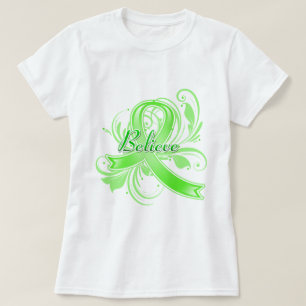 T-shirt Le lymphome non Hodgkinien croient le ruban de