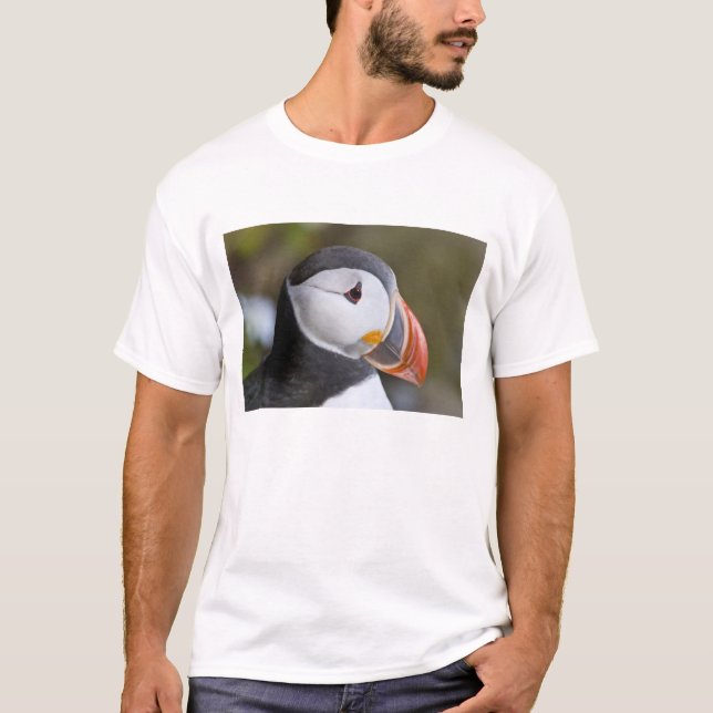T-shirt Le Macareux atlantique, un oiseau de mer pélagique (Devant)