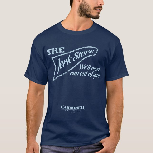 T-shirt Le magasin de secousse (Devant)