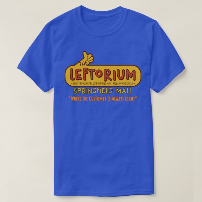 T-shirt Le magasin Leftorium (Design devant)