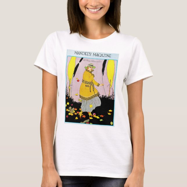 T-shirt Le magazine de Mandel (Devant)