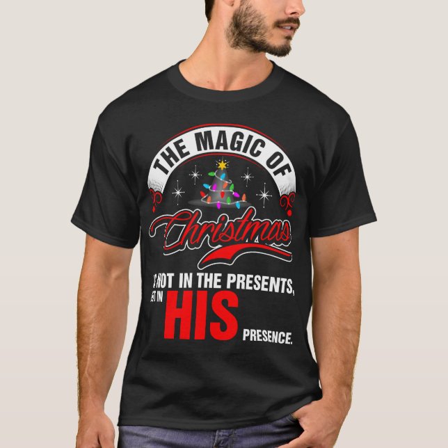 T-shirt Le Magic Of Christmas (Devant)