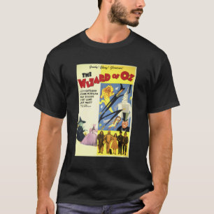 T-shirt Le Magicien De Oz Movie 80E Anniversaire C1