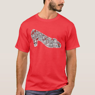 T-shirt Le magicien du Doodle Art d'Oz