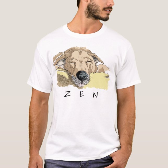 T-shirt Le maître de zen (Devant)