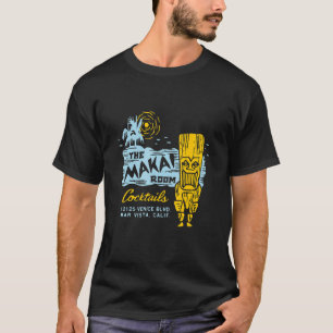 T-shirt Le Makai Room Los Angeles Ca Vintage Tiki Bar