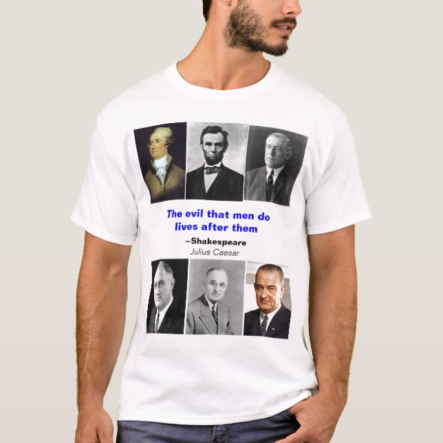 T-shirt Le mal que les hommes font (Devant)