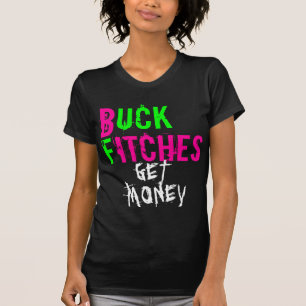 T-SHIRT LE MÂLE FITCHES, OBTIENNENT L'ARGENT