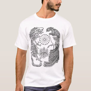 T-shirt Le manteau de Mikado des bras