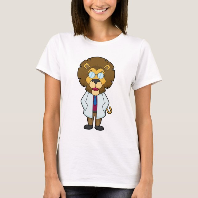 T-shirt Le manteau du docteur Lion (Devant)