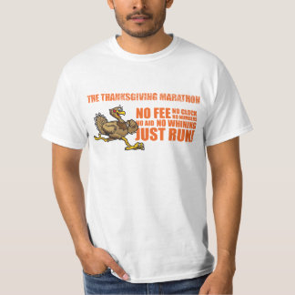 T-shirt Le marathon de thanksgiving