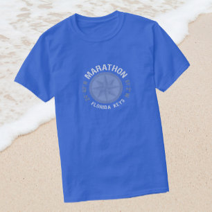 T-shirt Le marathon la Floride verrouille la longitude