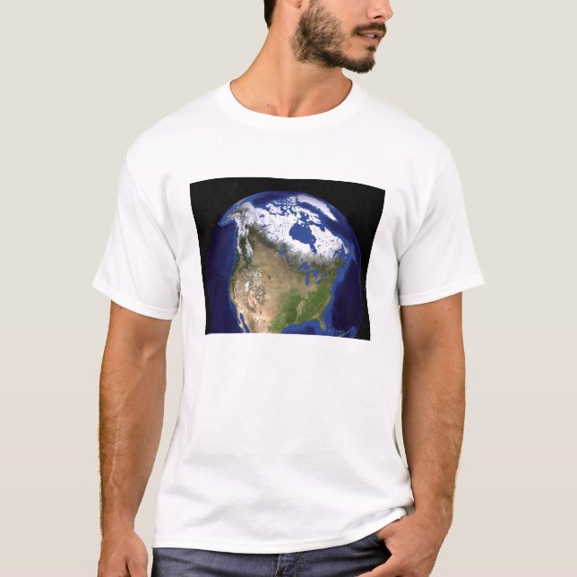 T-shirt Le marbre bleu Nouvelle génération Terre 5 (Devant)