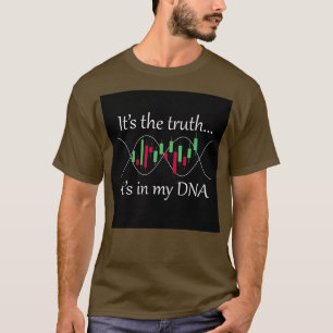 T-shirt Le marché stock est dans mon marché de l'amour ADN