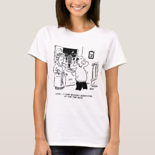 T-shirt Le mari ne veut pas remettre en question