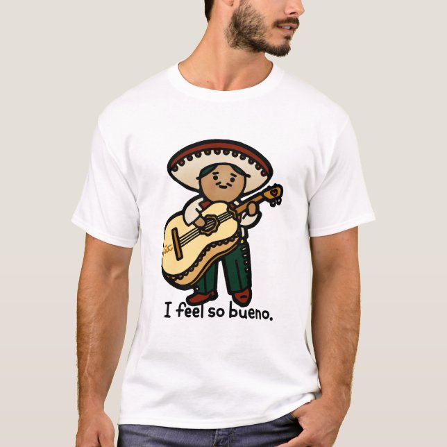 T-shirt le mariachi équipent (Devant)