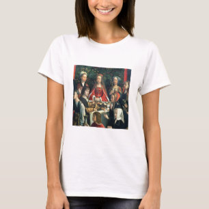 T-shirt Le mariage chez Cana, détail de la jeune mariée 