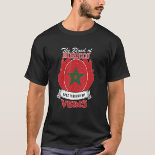 T-shirt Le Maroc dans mes veines