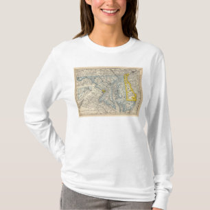 T-shirt Le Maryland, C.C, et le Delaware