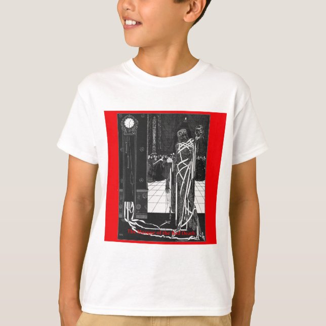 T-shirt Le masque de la mort rouge (Devant)