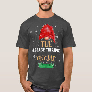 T-shirt Le massothérapeute Gnome Family Matching Christ