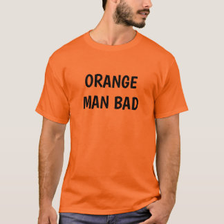 T-shirt Le Mauvais homme orange 2020