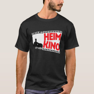 T-shirt Le Meilleur À La Maison Est Mon Cinéma Home Cinéma
