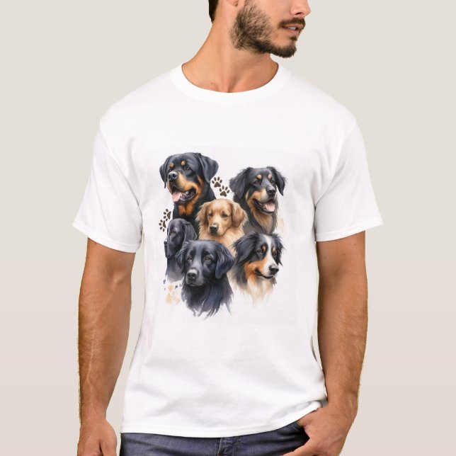 T-SHIRT LE MEILLEUR AMI DE L'HOMME (Devant)