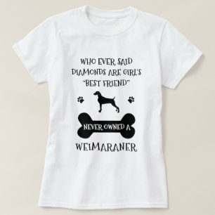 T-shirt Le meilleur ami de Weimarananer