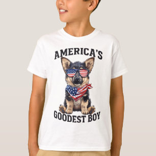 T-shirt Le meilleur berger d'Amérique