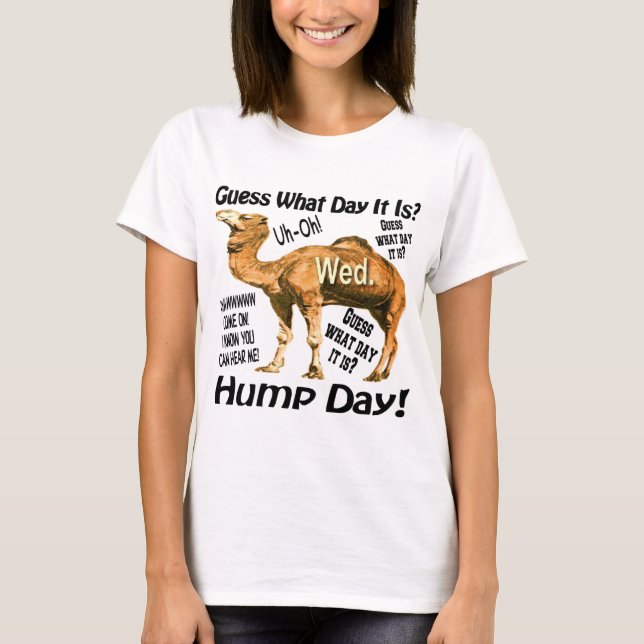 T-shirt Le meilleur chameau de vente de journée en milieu (Devant)
