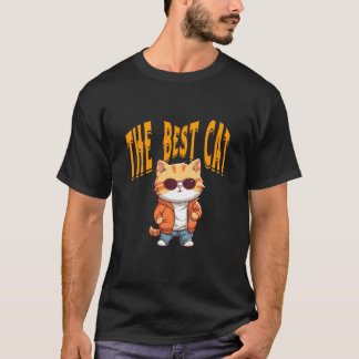 T-shirt Le meilleur chat