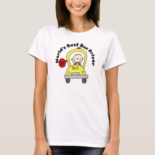 T-shirt Le meilleur chauffeur du bus du monde