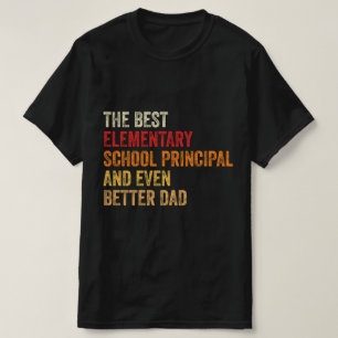T-shirt Le Meilleur Directeur De L'École Primaire Et Même