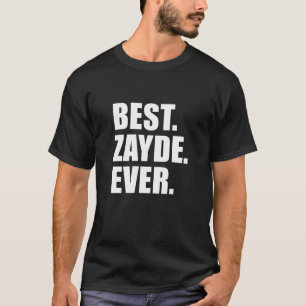 T-shirt Le meilleur grand-père toujours juif de Zayde (SUR