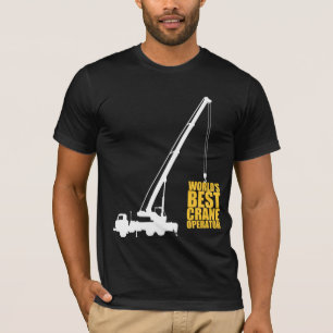 T-shirt Le meilleur grutier du monde