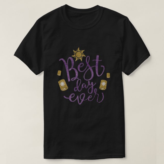 T-shirt Le meilleur jour du soleil en tangage (Design devant)