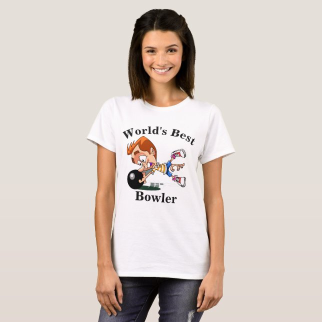 T-shirt Le meilleur lanceur du monde (Devant entier)