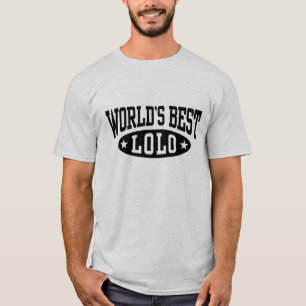 T-shirt Le meilleur lolo du monde