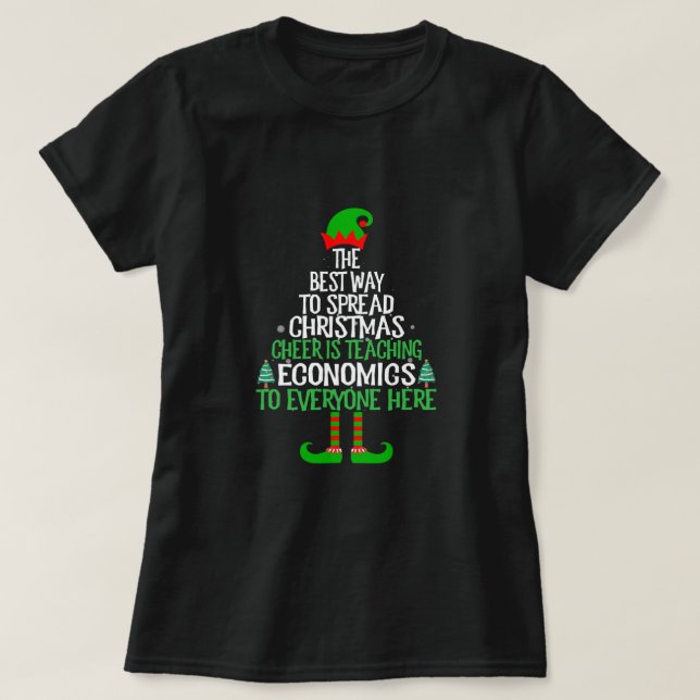 T-shirt Le Meilleur Moyen De Diffuser La Fête De Noël C'Es (Design devant)