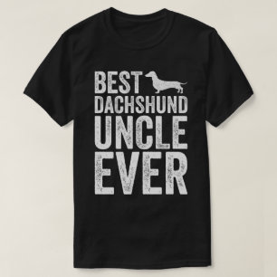 T-shirt Le meilleur oncle Dachshund jamais