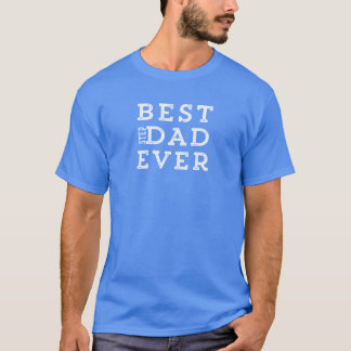 T-shirt Le meilleur papa d'étape jamais