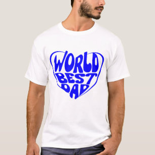 T-shirt Le meilleur papa du monde - l'un des meilleurs