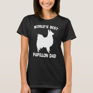 T-shirt Le meilleur papa papillon du monde
