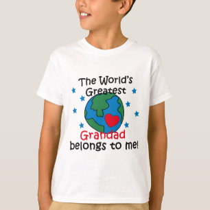 T-shirt Le meilleur papy appartient à moi