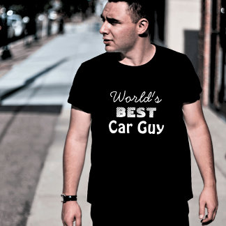 T-shirt Le meilleur type de voiture du monde La nouveauté
