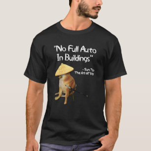 T-shirt Le Mème De Guerre Pas Auto Samurai Doge