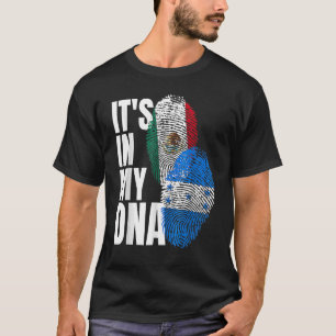 T-shirt Le Mexique Et Le Honduras Mélangent Le Patrimoine 